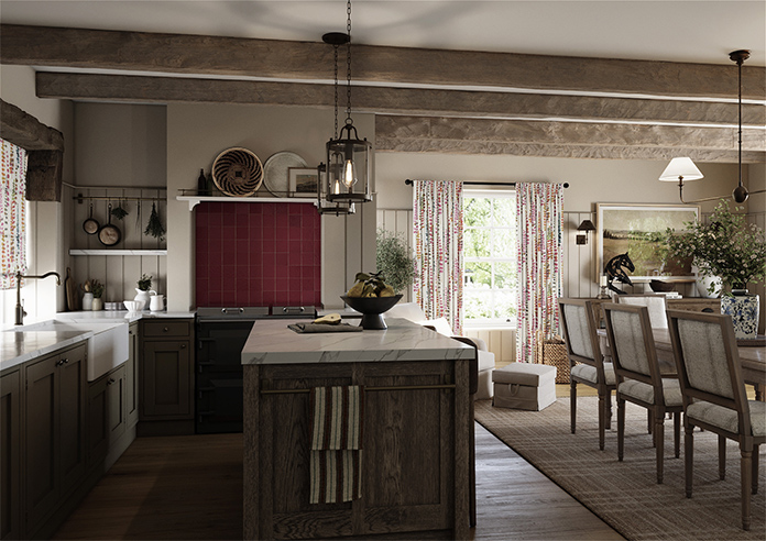 Santa Maria, Carnival - Made to Measure Curtain - Image 7